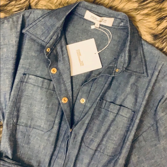 Diane Von Furstenberg linen jumpsuit - Picture 7 of 16